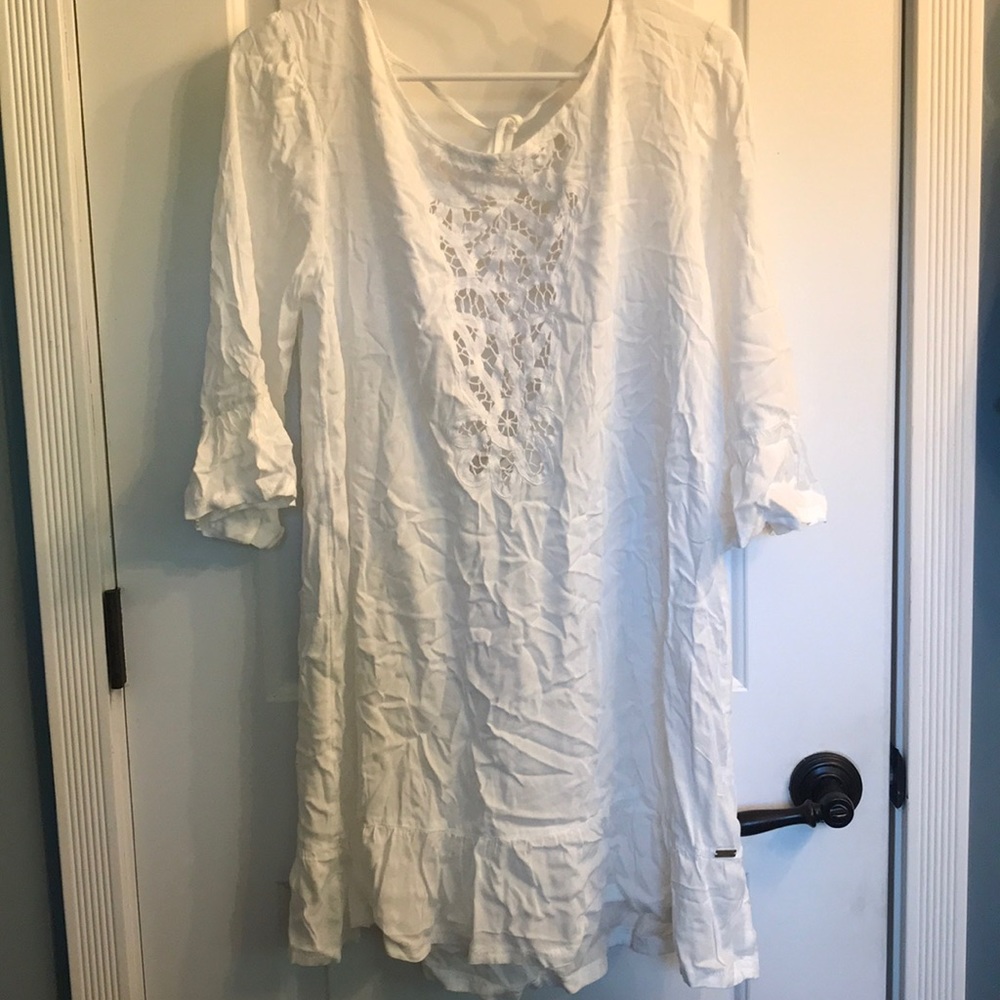 Roxy Cover Up Dress 3/4 Sleeve